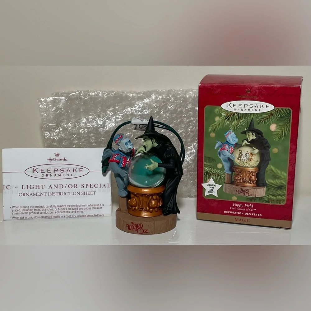 Hallmark Keepsake “Poppy Fields” Wizard of Oz Ornament - Picture 10 of 11